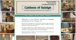 Desktop Screenshot of cabinetsofraleigh.com